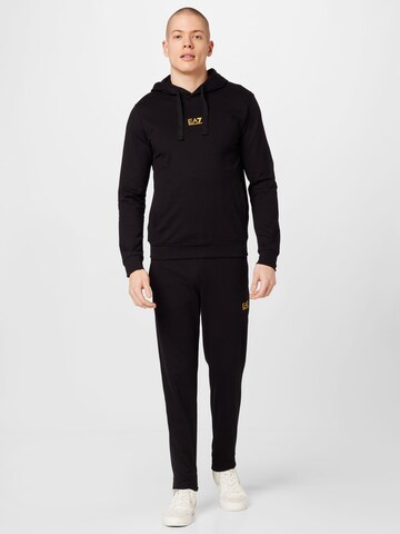 EA7 Emporio Armani Sweat suit in Black: front