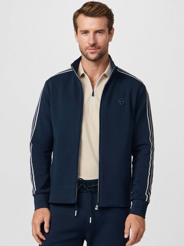 Giacca di felpa di Hackett London in blu: frontale