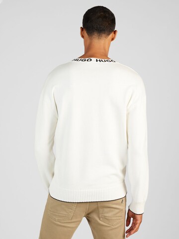 HUGO Sweater 'Smarlo' in White