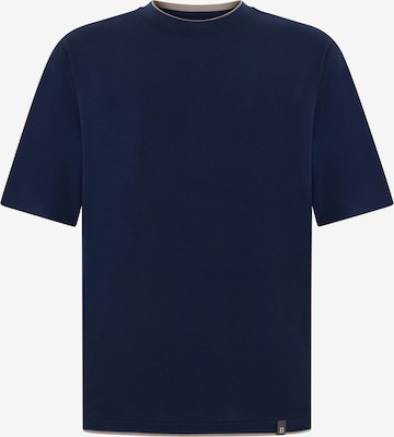 T-Shirt Boggi Milano en bleu : devant