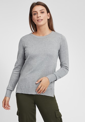 Oxmo Pullover 'Winova' in Grau: predná strana