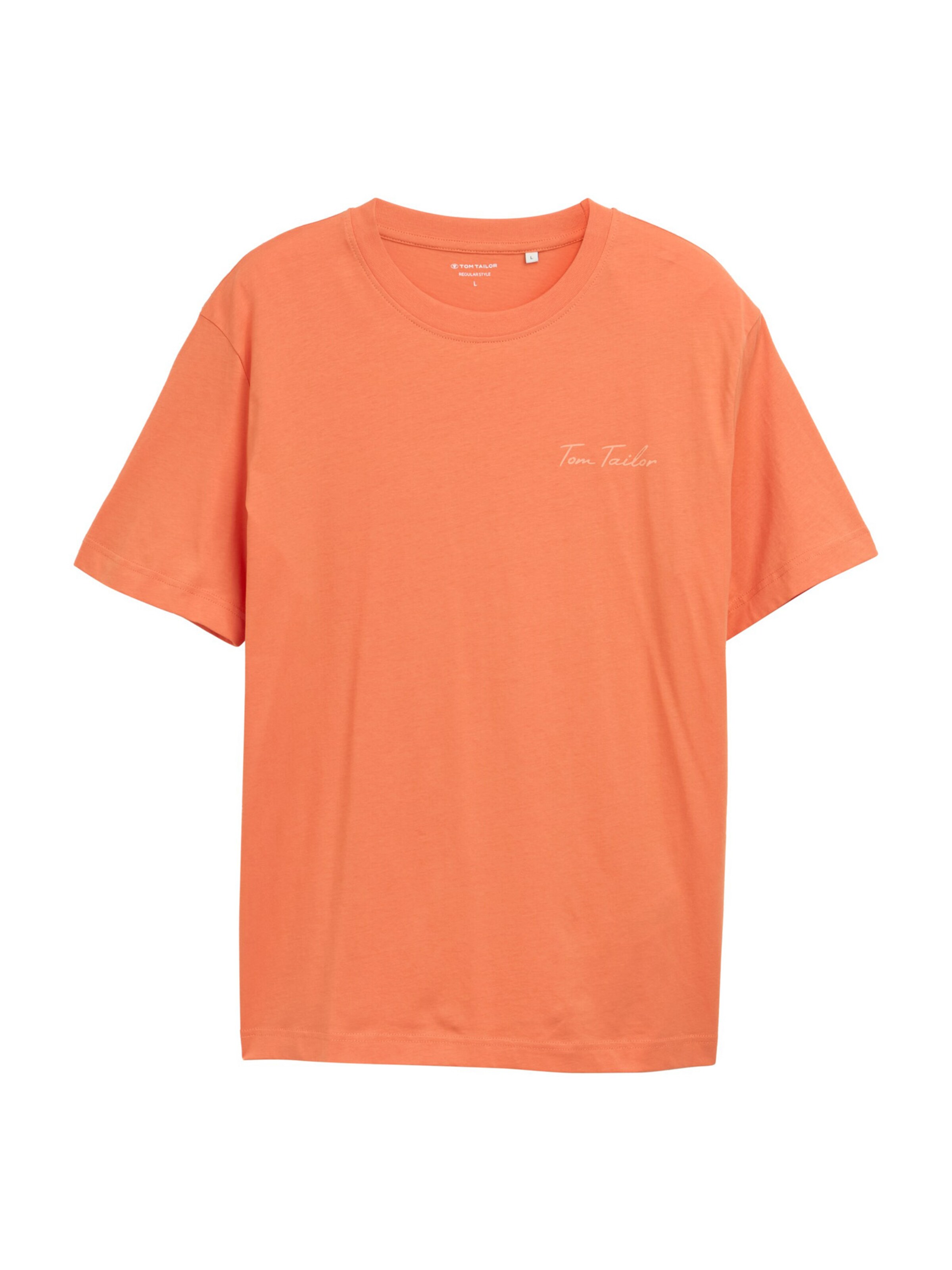 TOM TAILOR Tričko - Oranžová: predná strana