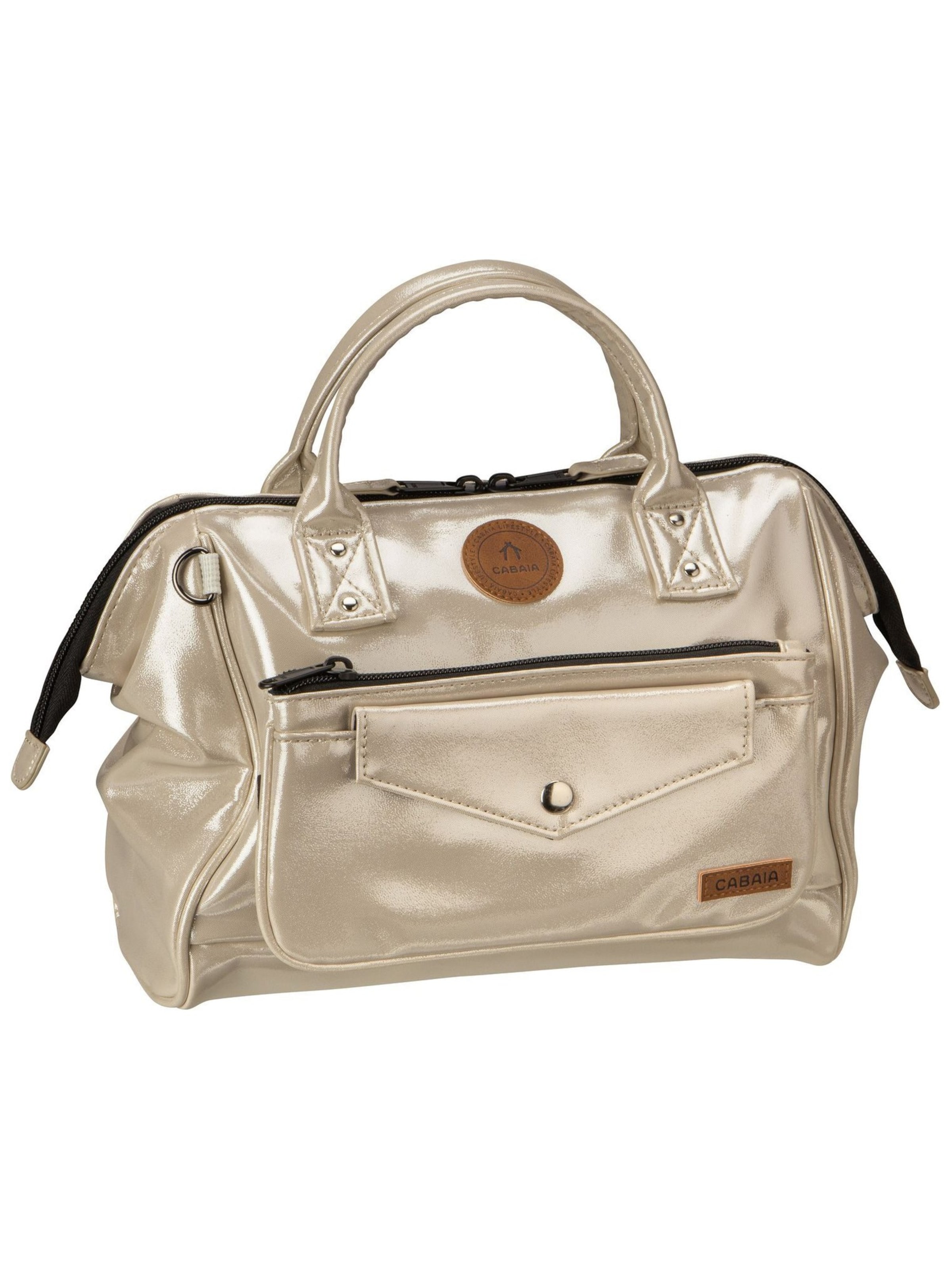 Cabaia Handtasche 'Adventurer' in Gold: Vorderseite