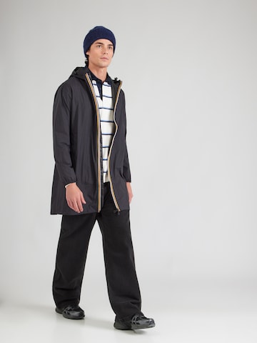 melns K-Way Funkcionāla jaka 'Le Vrai Eiffel 4.0 East'