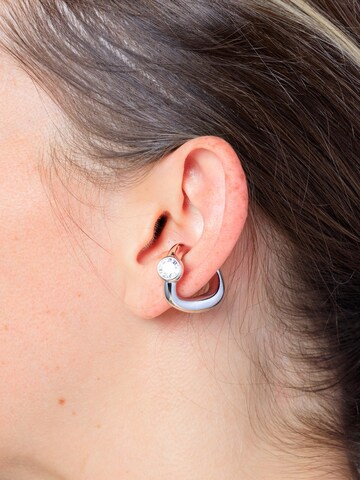 YParis Oorbellen 'Ear cuff Nyx S' in Zilver