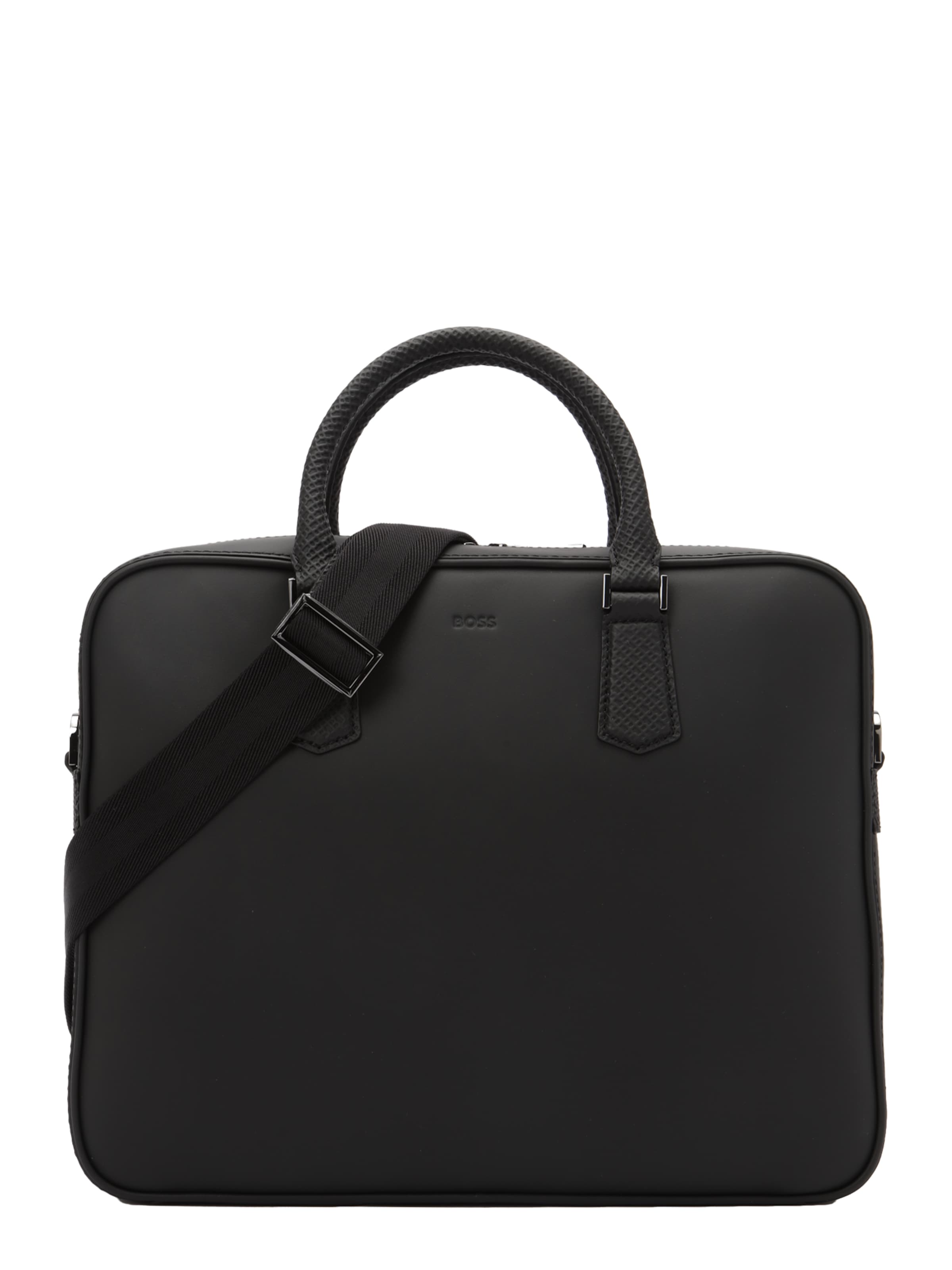 BOSS Портфель 'New Crosstown' в Черный: спереди