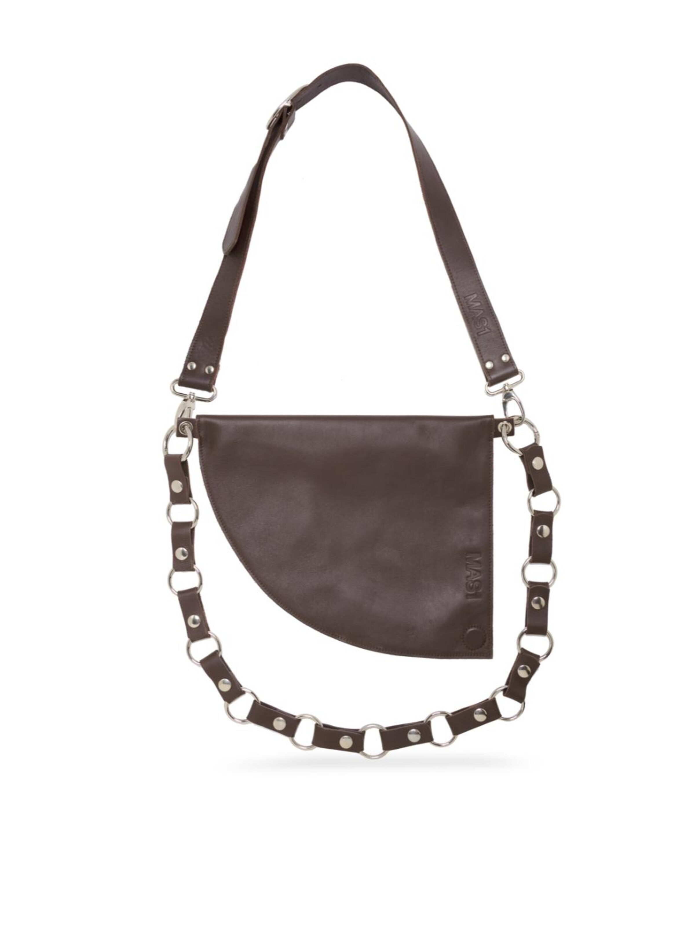 MAS1 Shoulder bag 'D Bag x Duo' in Brown