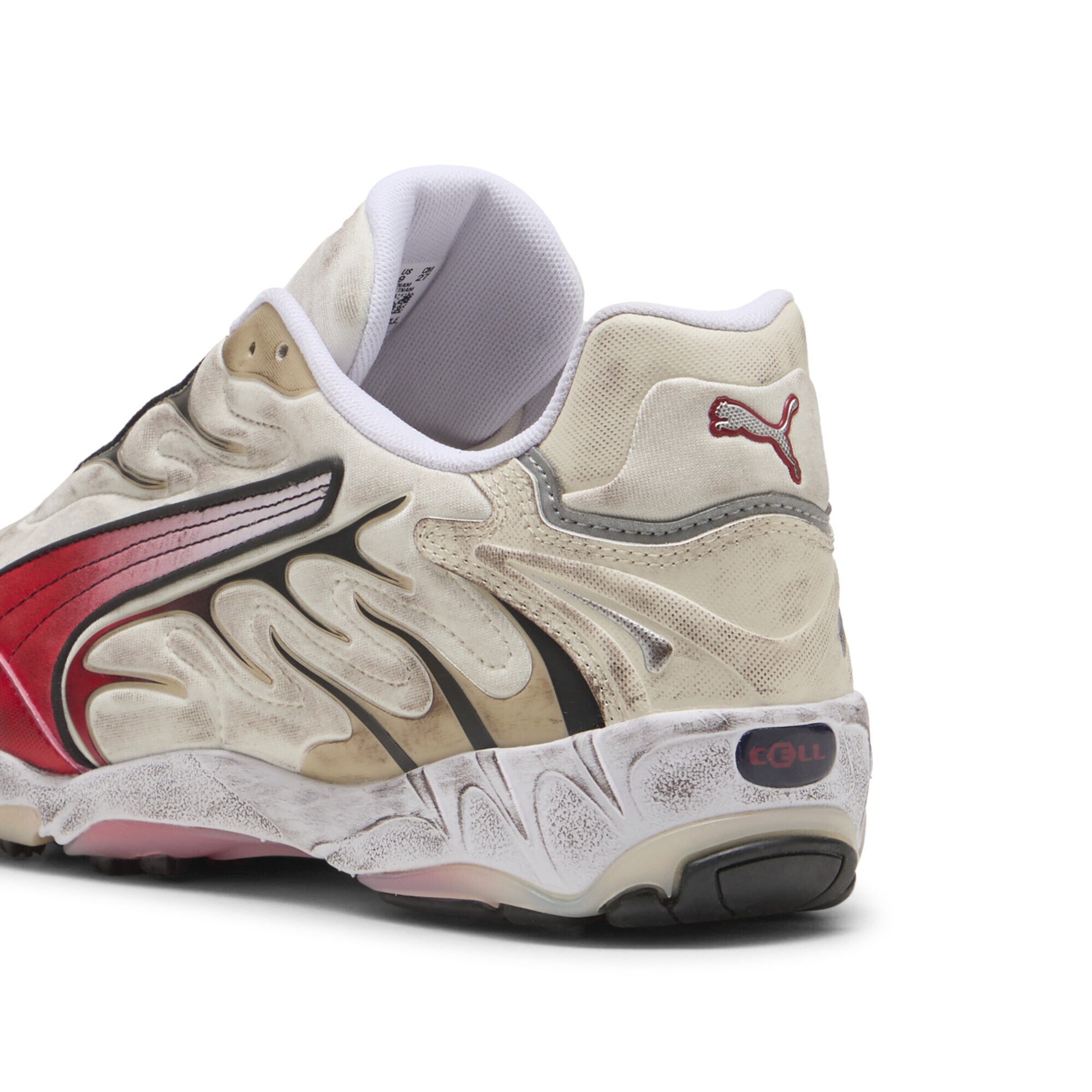 PUMA Platform trainers 'Inhale Distressed' in White