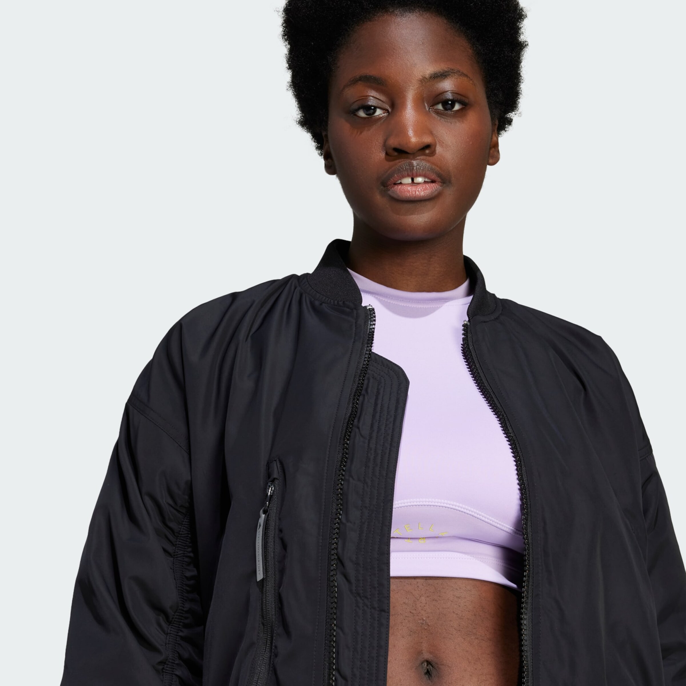 Adidas fur jacket womens online