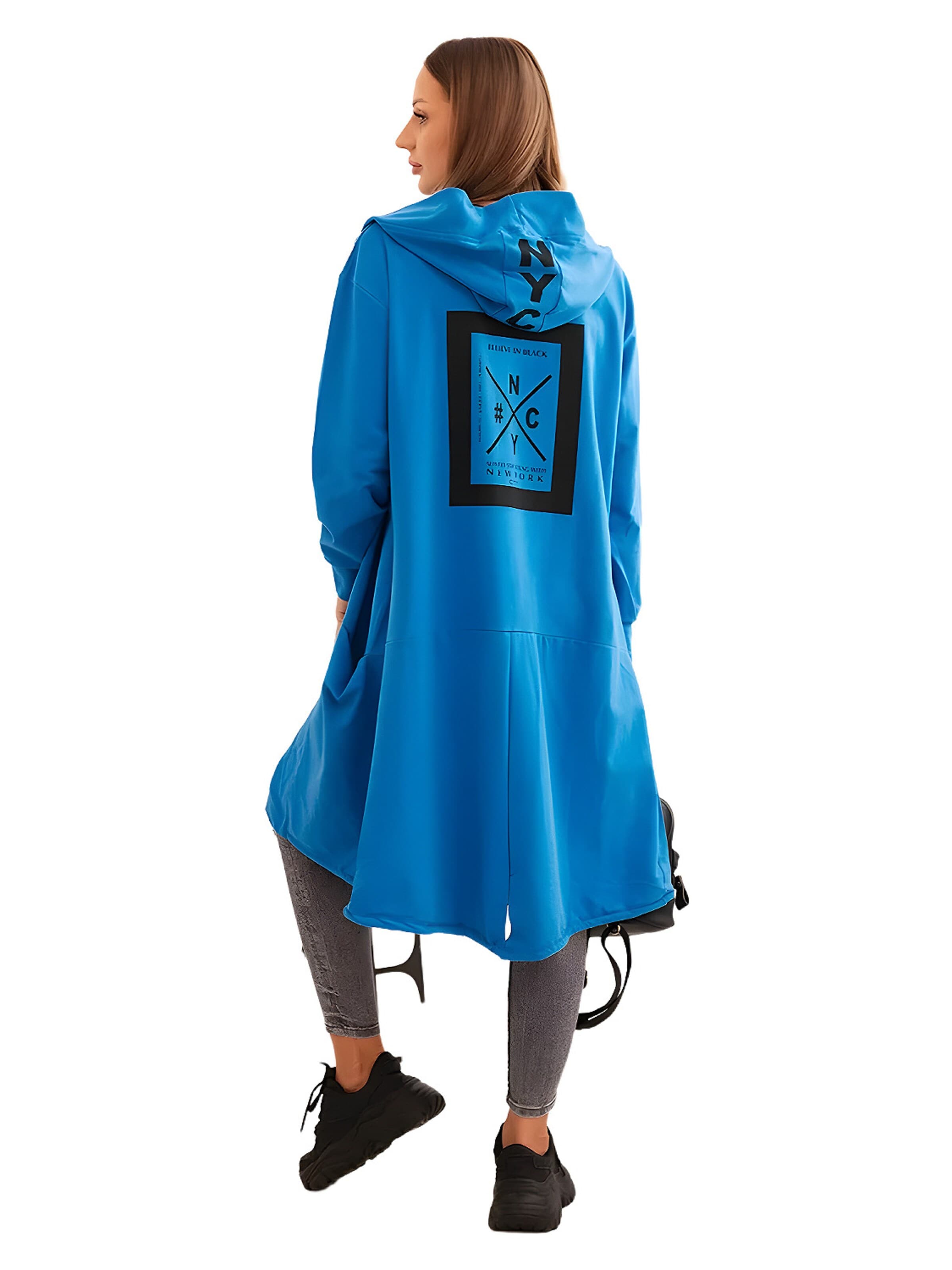 Lumera Gebreid vest in Blauw