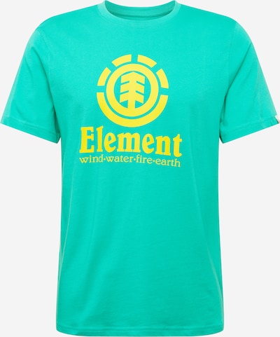 ELEMENT Funktionsshirt in gelb / jade, Produktansicht