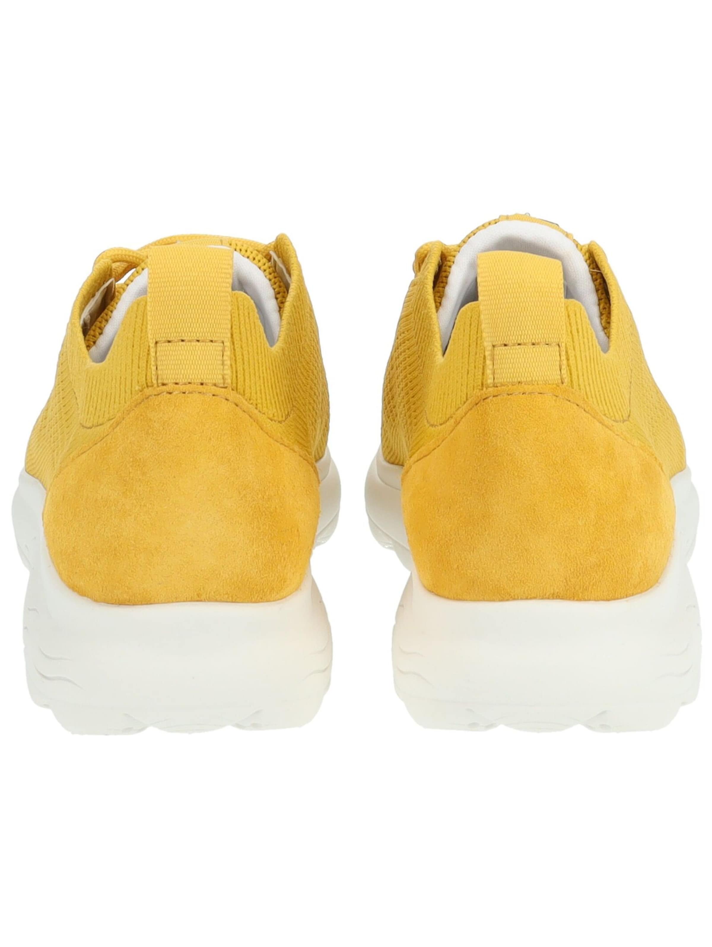 GEOX Platform trainers in Yellow