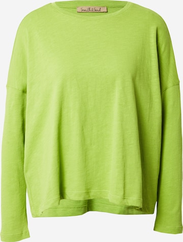 Smith&Soul - Camiseta en verde: frente