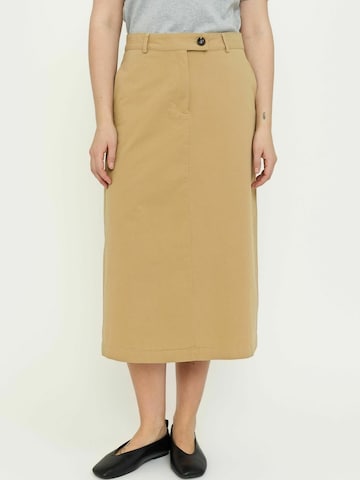 Jupe ' SRVesny ' Soft Rebels en beige : devant