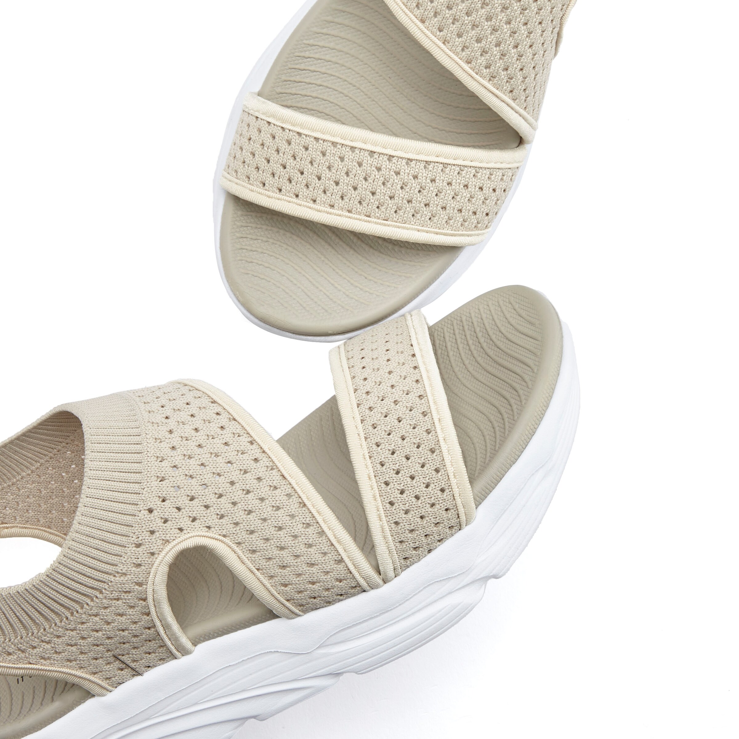 LASCANA Strap Sandals in Beige