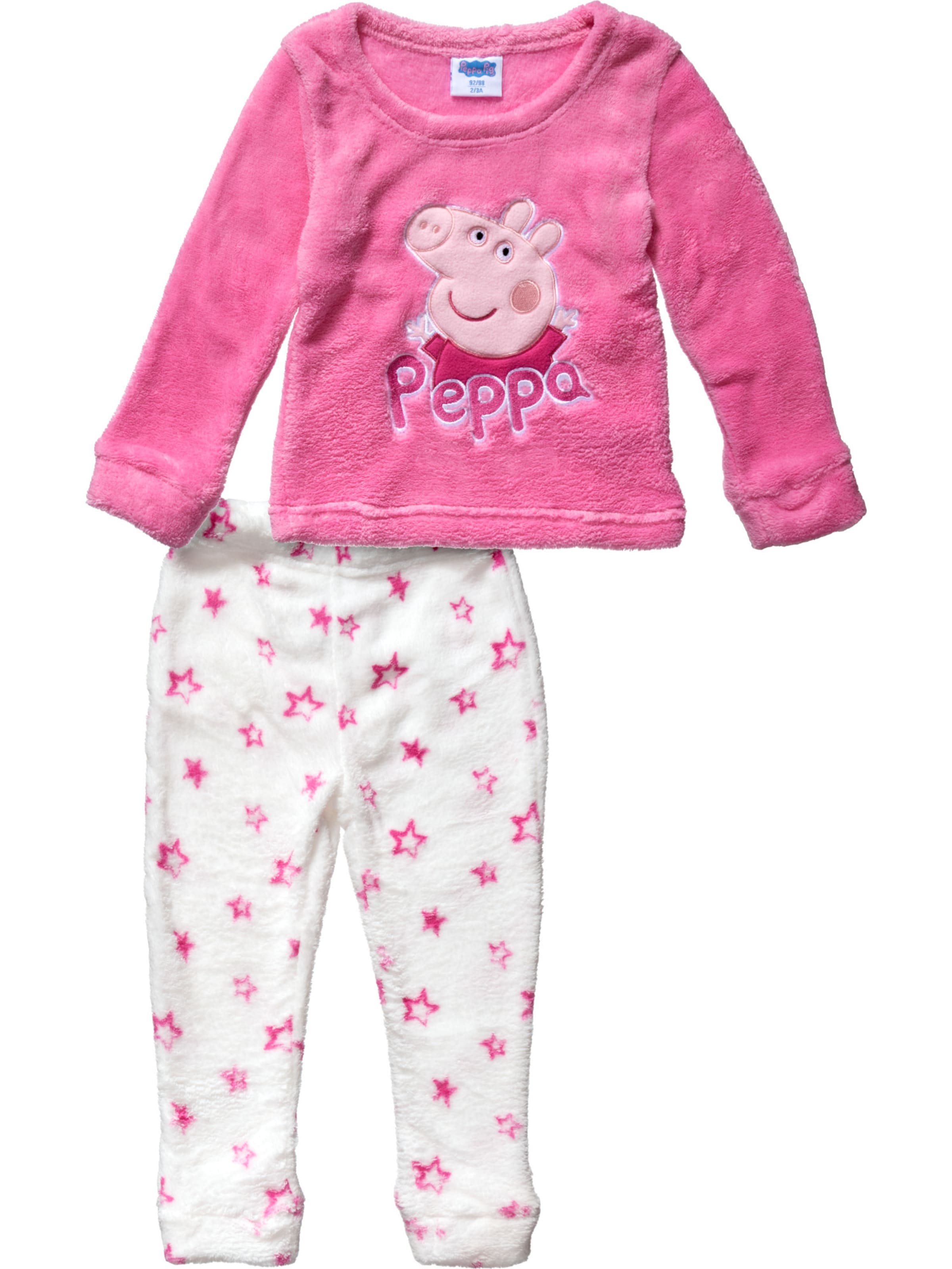 Peppa Pig - Pijama 'Peppa Pig & Sterne' en rosa: frente