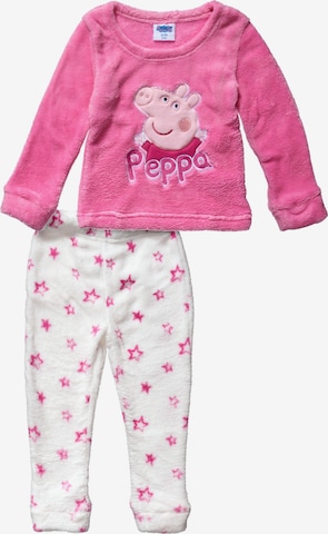 Peppa Pig Nachtkledij 'Peppa Pig & Sterne' in Roze: voorkant