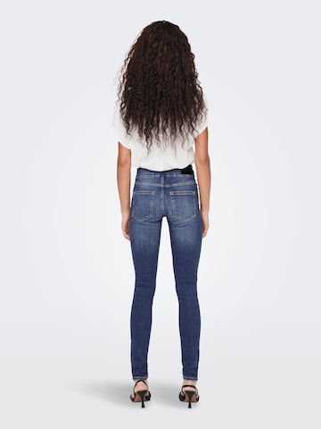 ONLY Skinny Jeans 'BLUSH' in Blue