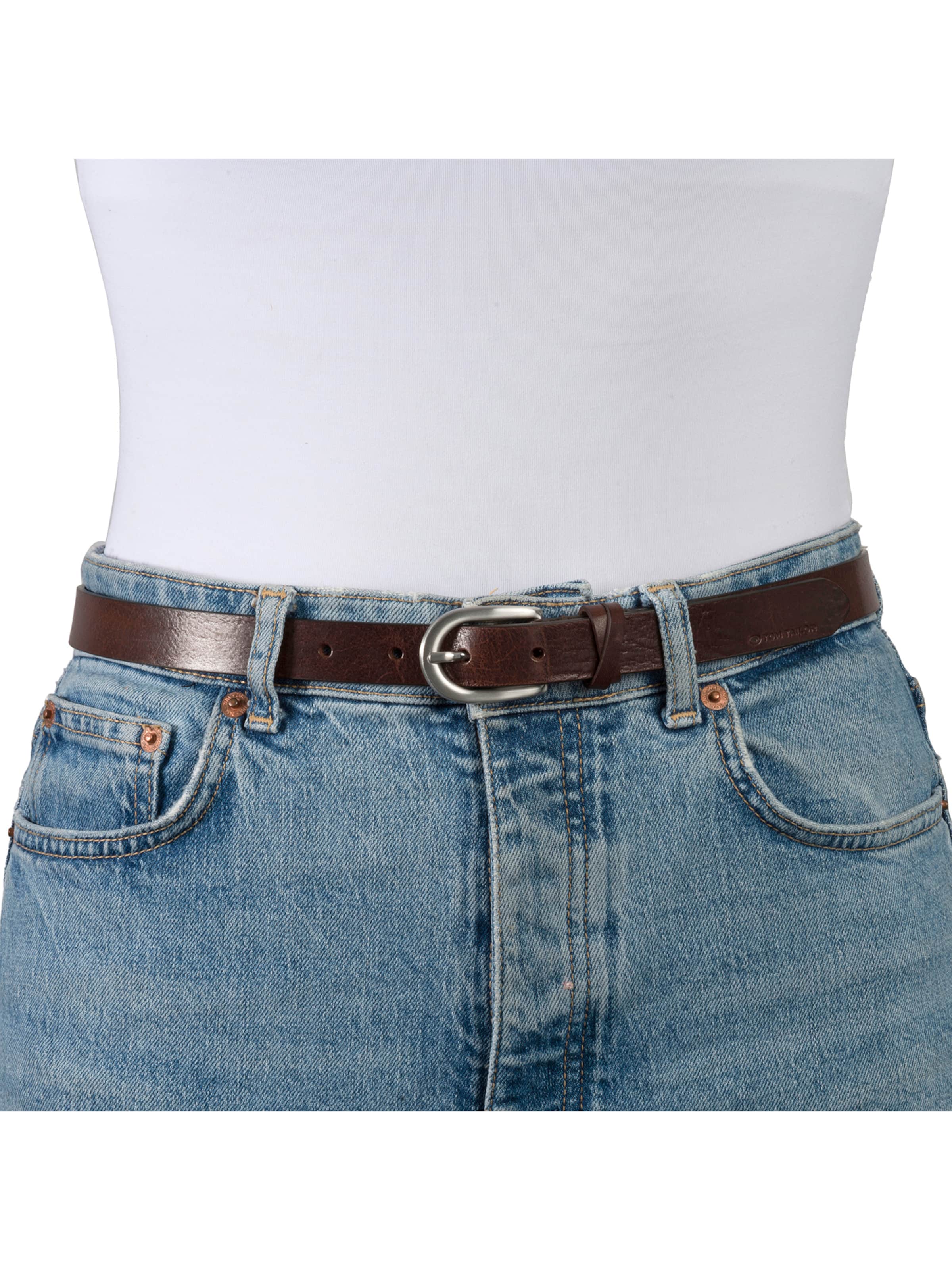 TOM TAILOR Vyö 'NELLY' värissä ruskea