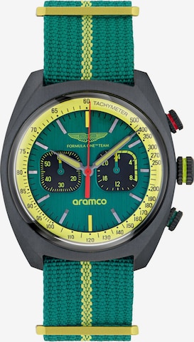 Aston Martin Quartz 'Dwf' in Grün: Vorderseite