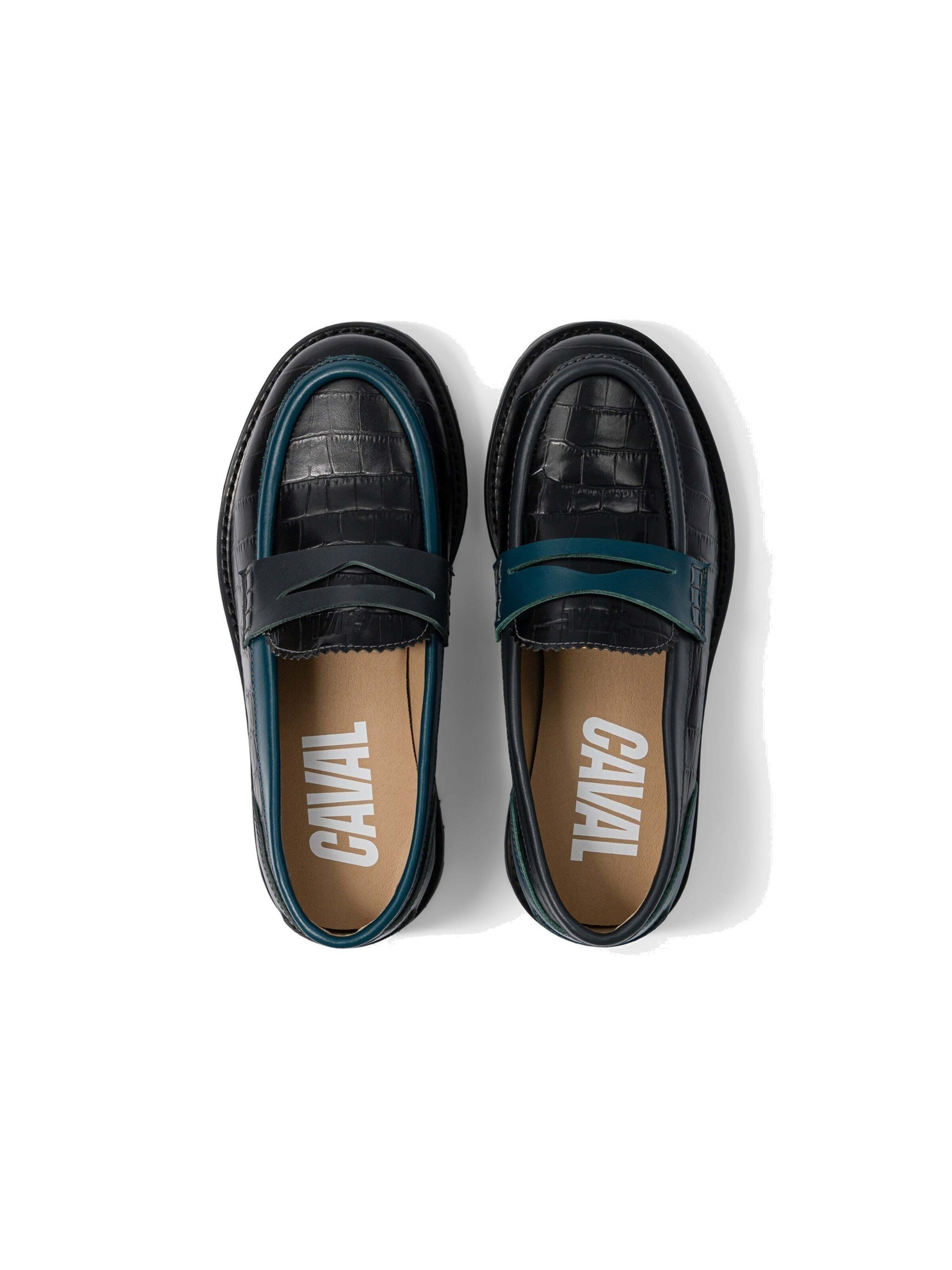 Caval - Mocassins 'Tailor' em preto