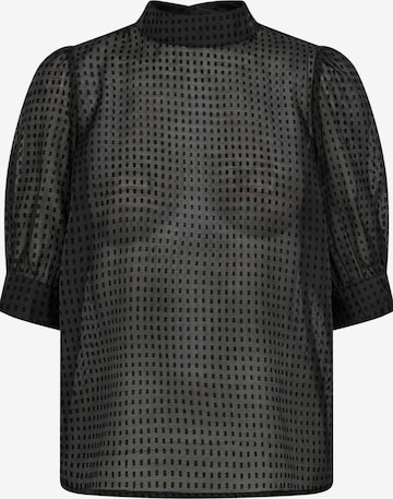 co'couture Bluse 'Orion' in Schwarz: Vorderseite