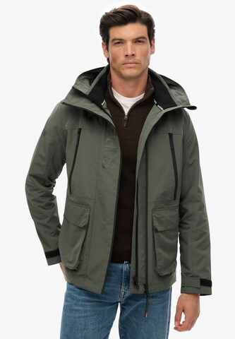Veste mi-saison Superdry en vert