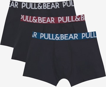 Pull&Bear Boxerky – černá: přední strana