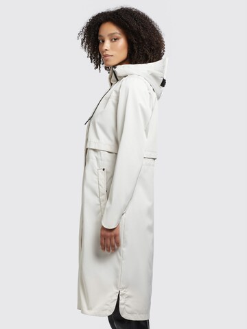 khujo Ανοιξιάτικο και φθινοπωρινό παλτό 'Jomana' σε λευκό