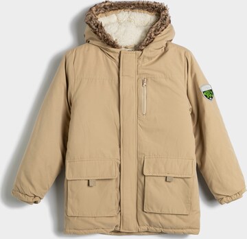 Koton Winterjas in Beige: voorkant