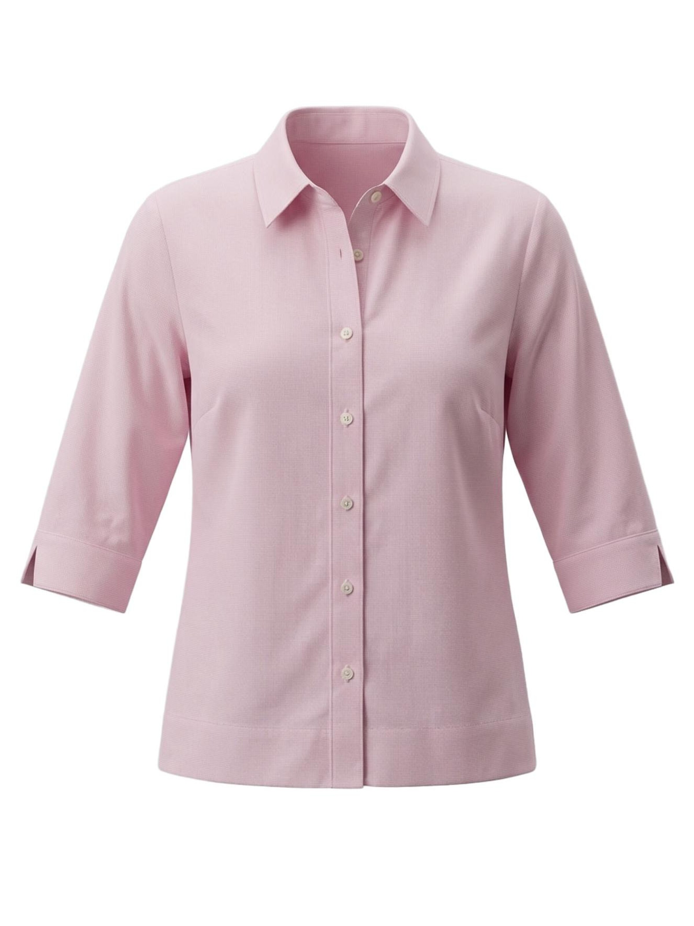 Il Lanificio Blouse in Pink: front