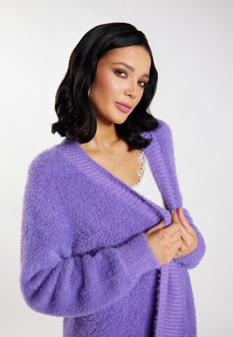 Cardigan faina en violet