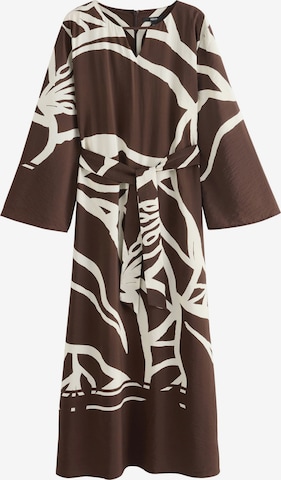 Robe Next en marron : devant