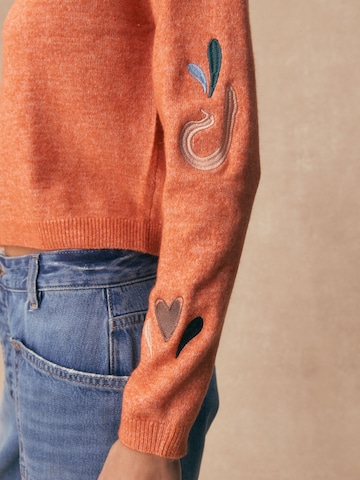 Next Strickjacke in Orange