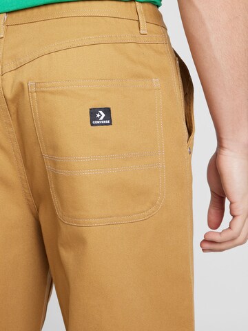 CONVERSE Loosefit Broek in Bruin