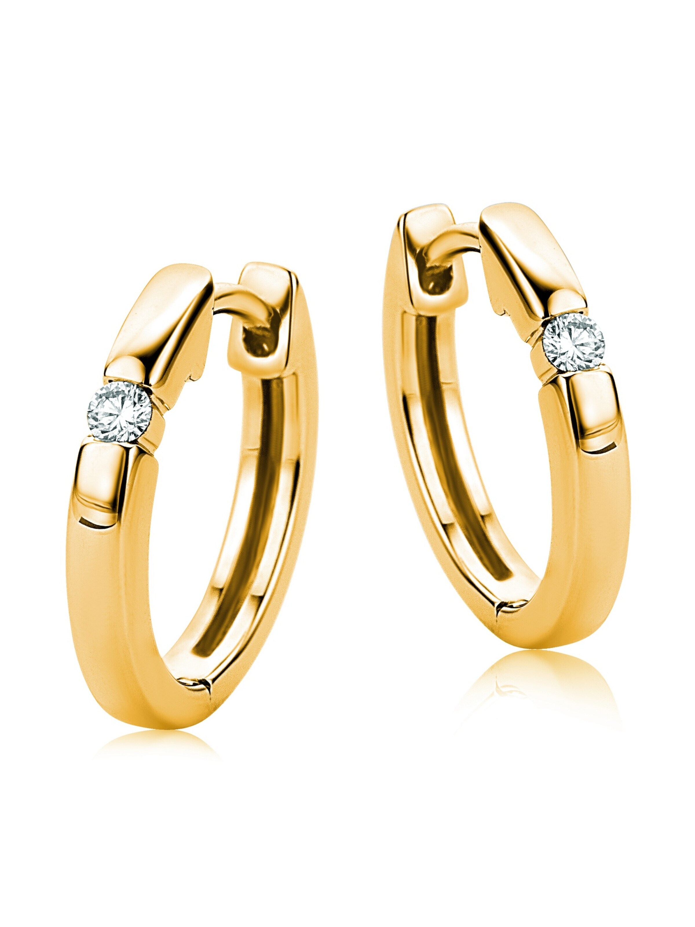 DIAMANT LETERNEL Ohrringe‌ in Gold: Vorderseite