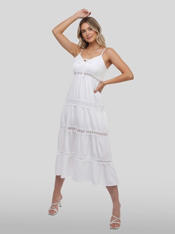 LapaPlus Zomerjurk 'Women Dress' in Wit