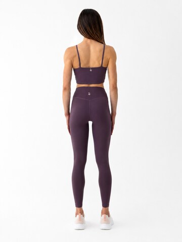 2SKIN - Slimfit Pantalón deportivo en lila