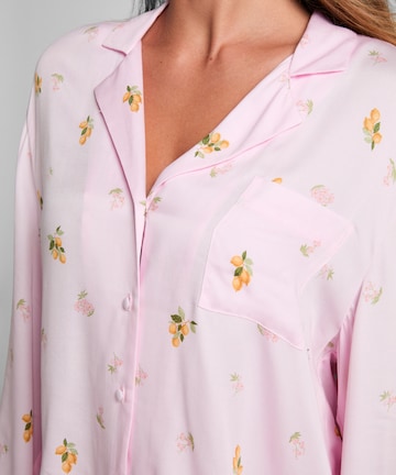 Hunkemöller Pyjamashirt in Pink