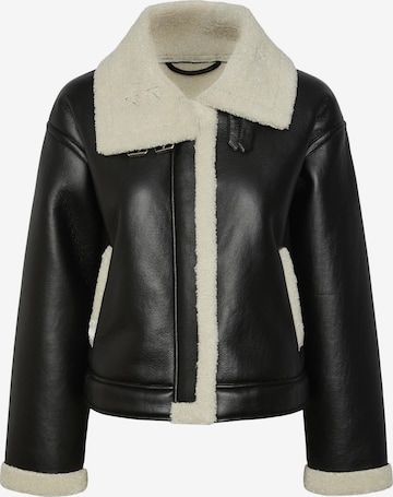 PIECES Tussenjas 'PCJanelle' in Zwart: voorkant