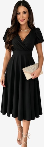 Yesfashion Abendkleid in Schwarz: Vorderseite