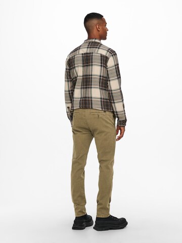 Only & Sons Slimfit Chino 'Pete' in Beige