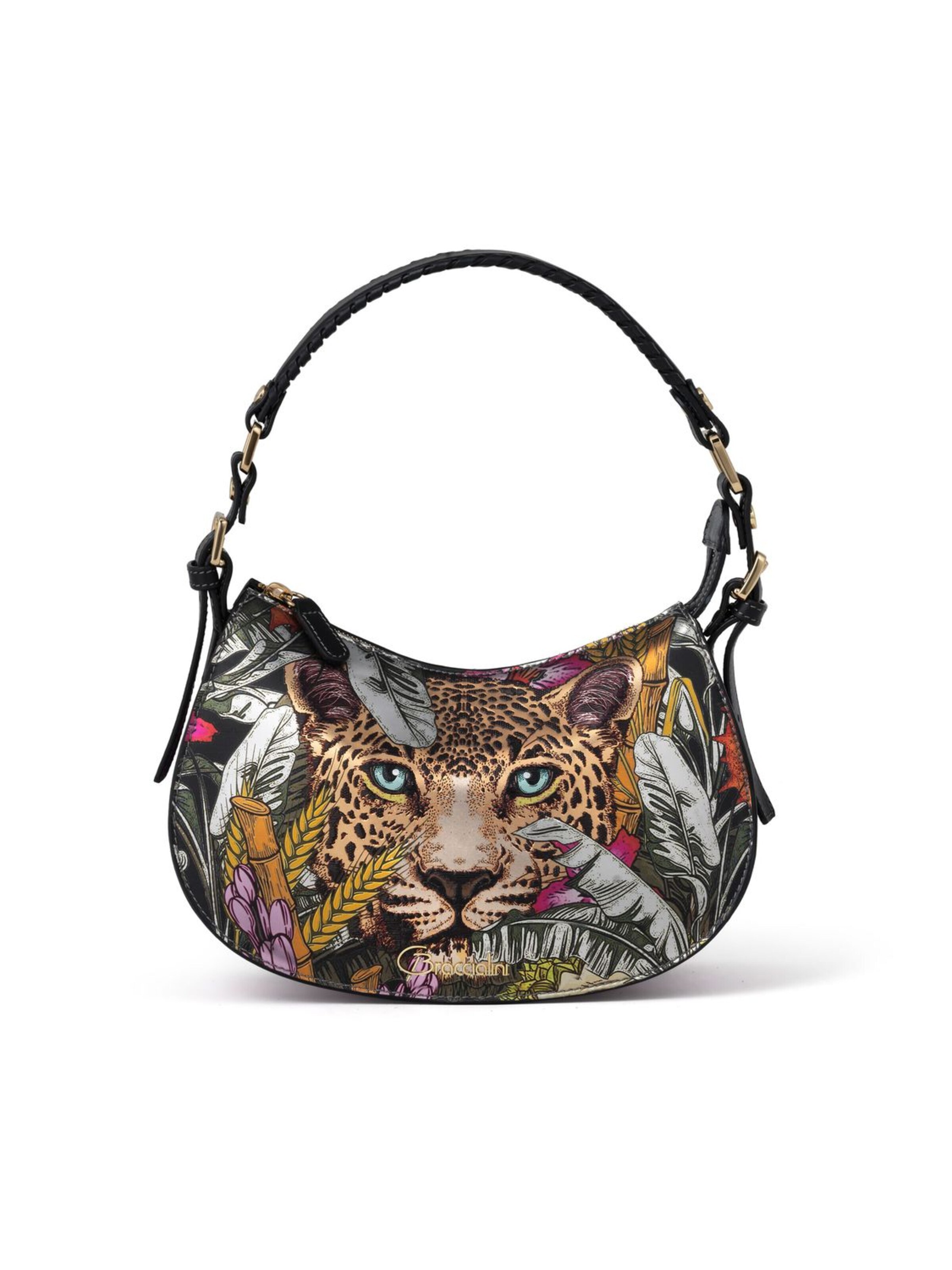 Braccialini - Bolso de hombro 'Ginevra Giaguaro' en Mezcla de colores: frente