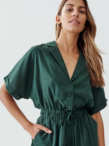 Calli - Jumpsuit 'CONSCIOUS' en verde