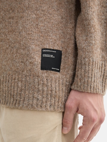 TOM TAILOR DENIM Trui in Bruin