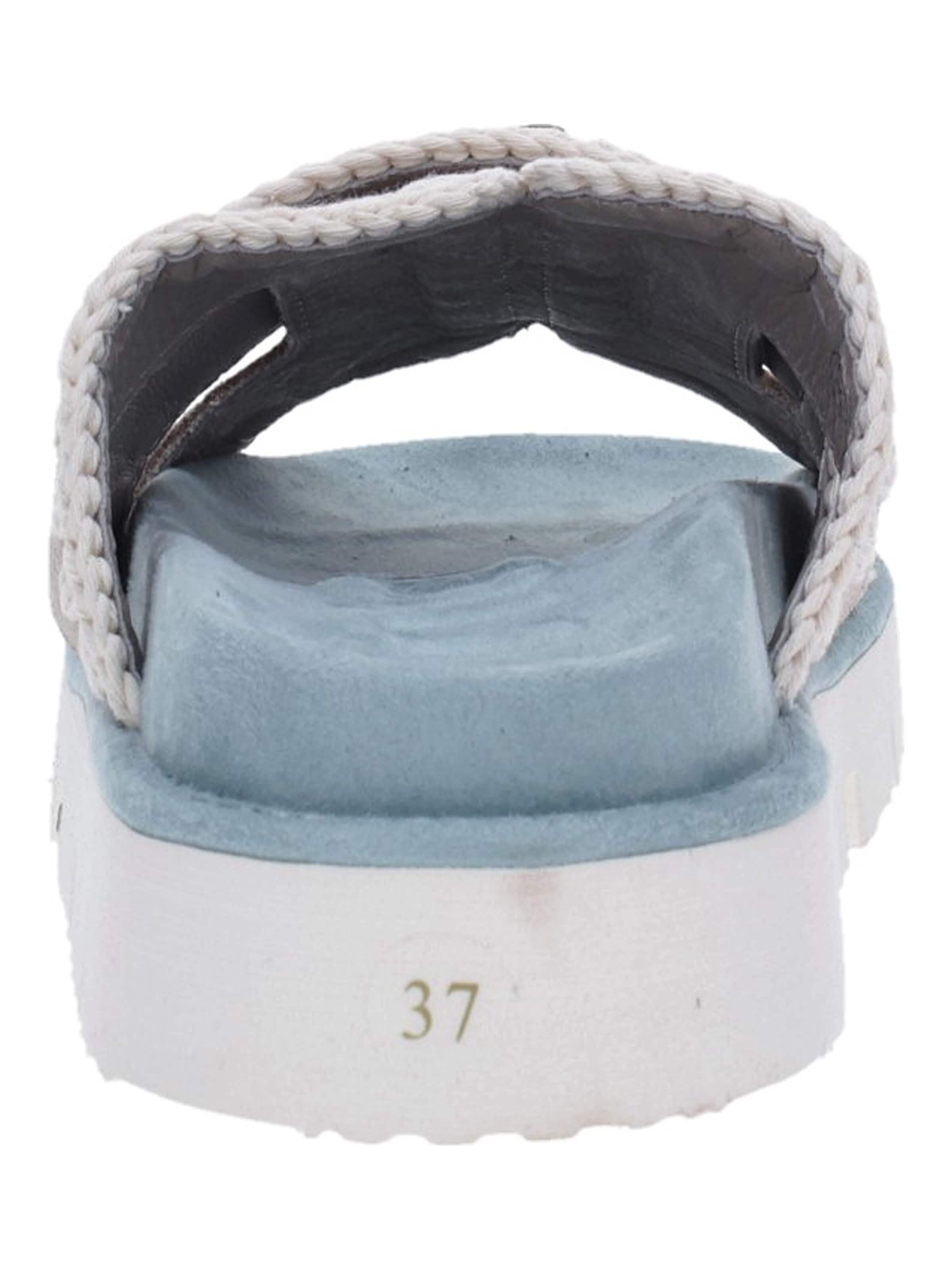 Sandalo 'Mou Sandalo Bio-Sandal Bicolor-Metal Log' di MOU in blu