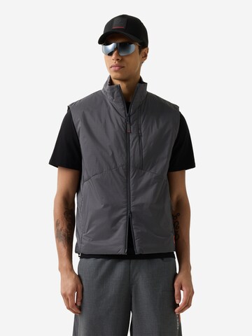 Bogner Fire + Ice Weste 'Jared' in Grau: Vorderseite