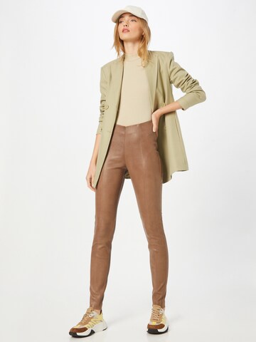 Cream Skinny Leggings 'Laja' - barna