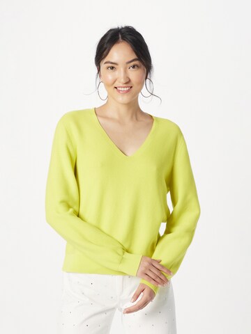 TAIFUN Sweater in Yellow: front