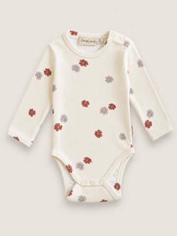 LouieLouie Rompertje/body 'Louie Cosmos' in Wit: voorkant